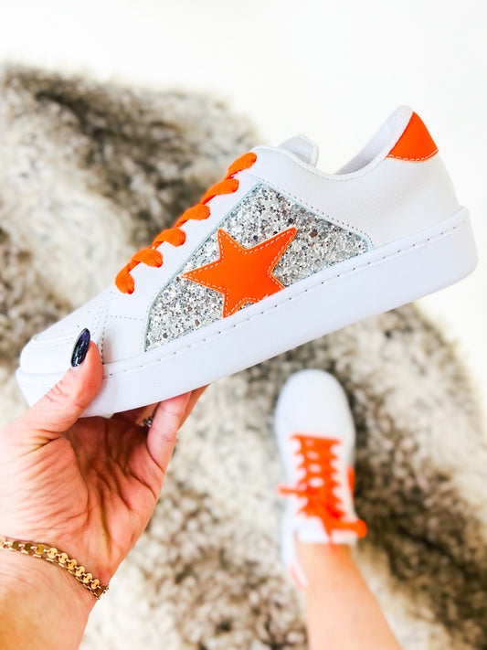 Neon Orange Miel Sneakers