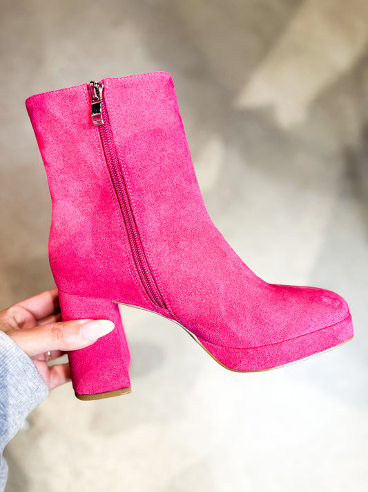 Corky's Fuchsia Slug Bug Boots