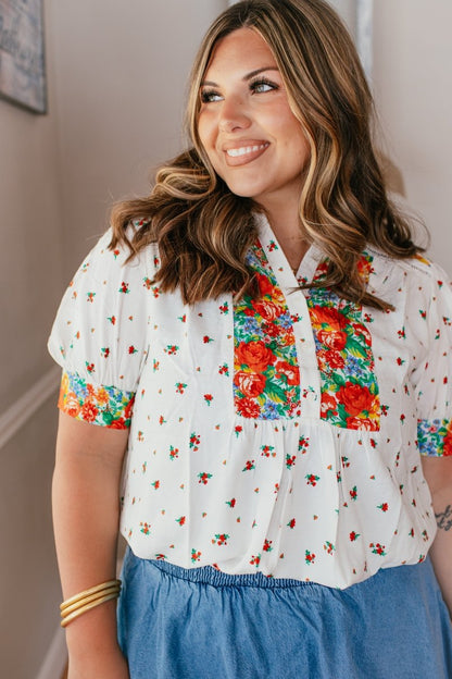In The Meadow Top - Reg & Curvy - Macoma Boutique100 Short Sleeve