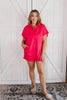 In The Morning Romper in Fuchsia - FINAL SALE - Macoma Boutique260 Jumpsuits/Rompers/Overalls
