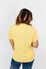 In Too Deep Top in Yellow - FINAL SALE - Macoma Boutique100 Short Sleeve