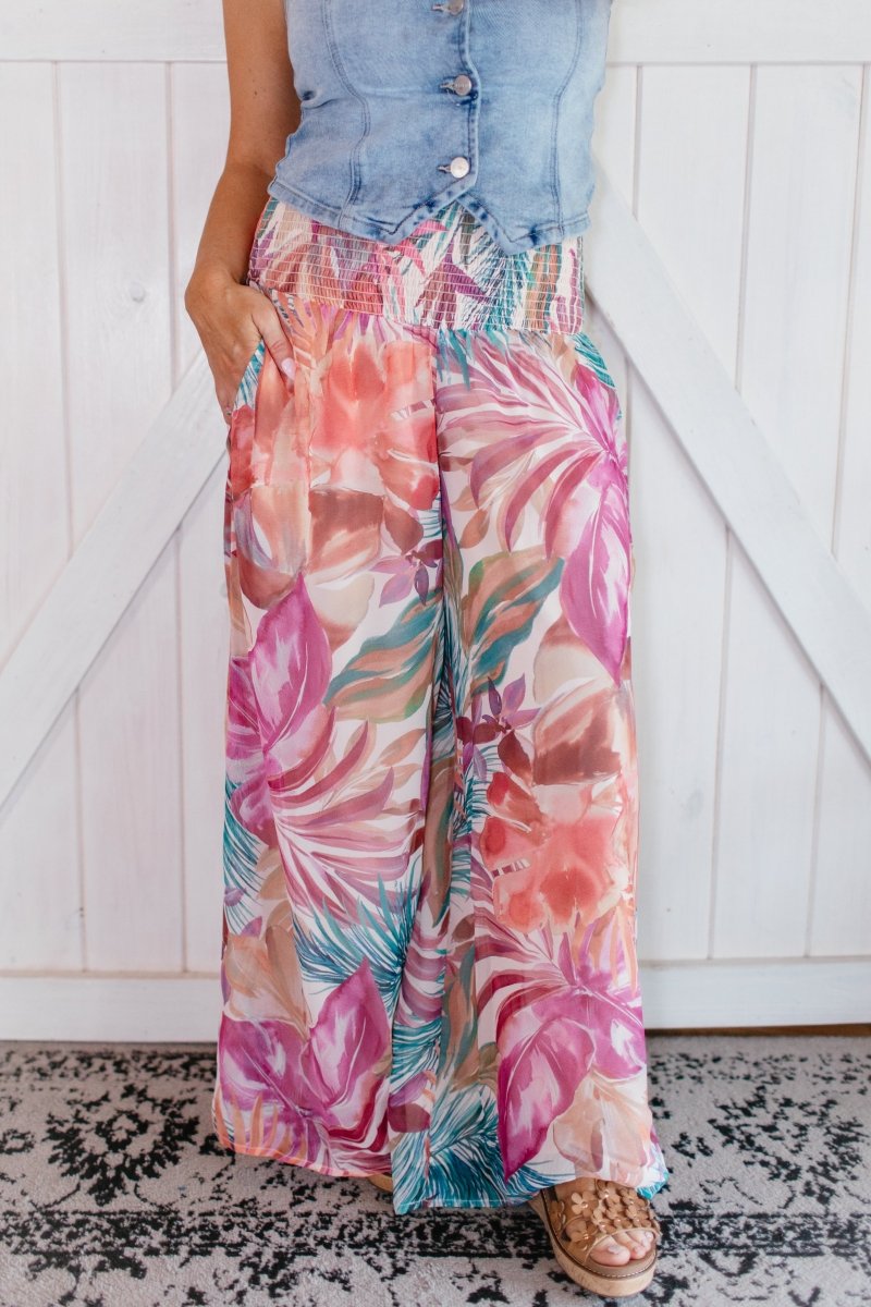 Island Vibes Pants - Reg/Curvy- FINAL SALE