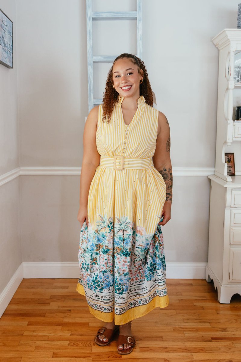 entro clothing dresses A crown fave dress the cutest fit + such a fun style! Shop our Entro Green  Puff Sleeve Striped Mini Dress