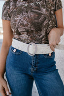 Ivory Belt - Macoma Boutique310 Accessories/Jewelry