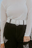 Ivory Belt - Macoma Boutique310 Accessories/Jewelry