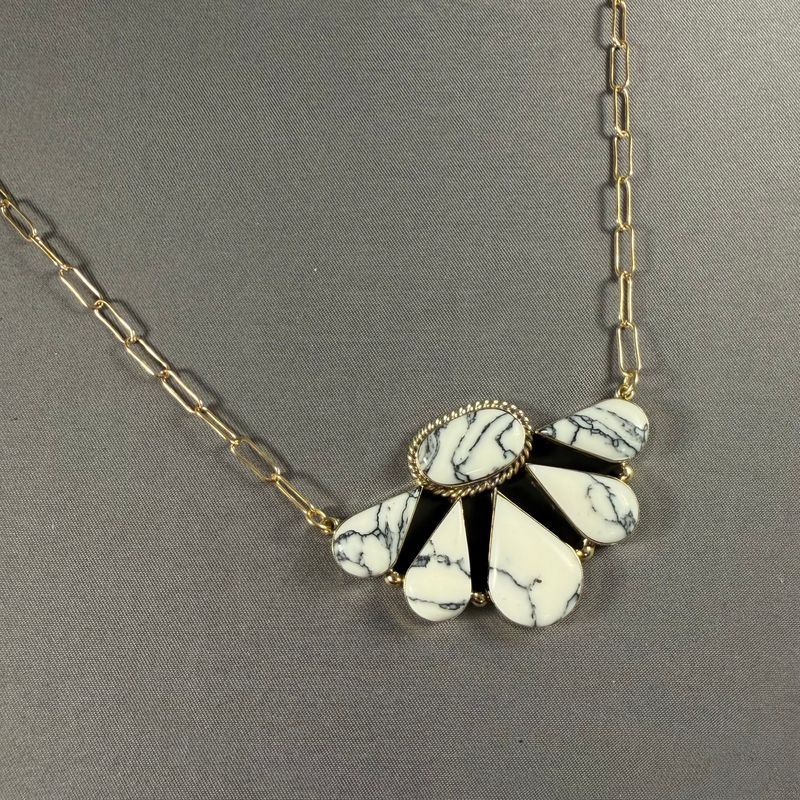 Ivory Bloom Statement Necklace - Macoma Boutique315 Jewelry