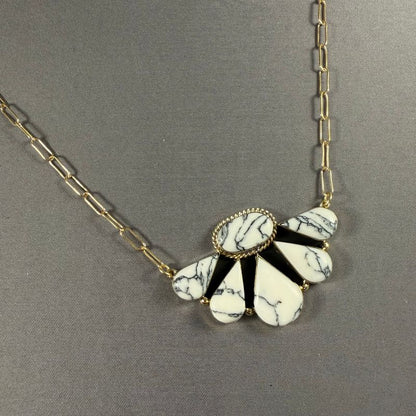 Ivory Bloom Statement Necklace - Macoma Boutique315 Jewelry