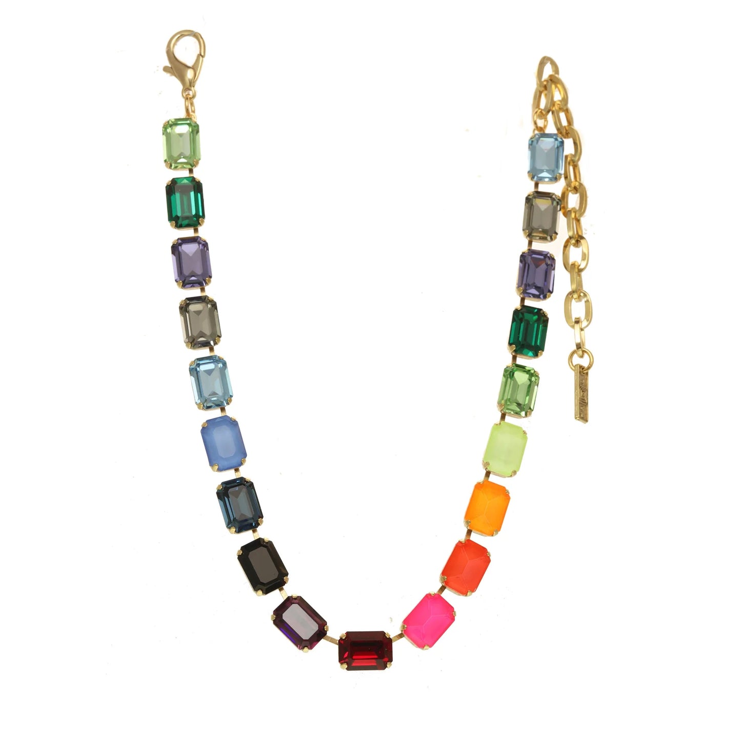 Tova Jabari Necklace in Electric Rainbow - FINAL SALE