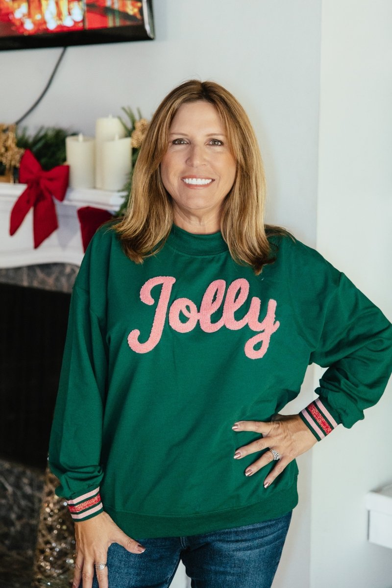 Jolly & Bright Pullover - Reg & Curvy - Macoma Boutique120 Long Sleeve