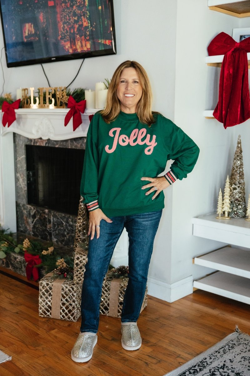 Jolly & Bright Pullover - Reg & Curvy - Macoma Boutique120 Long Sleeve