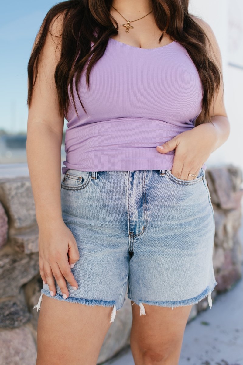 Judy Blue Best Of Both Worlds Shorts - Macoma Boutique170 Denim