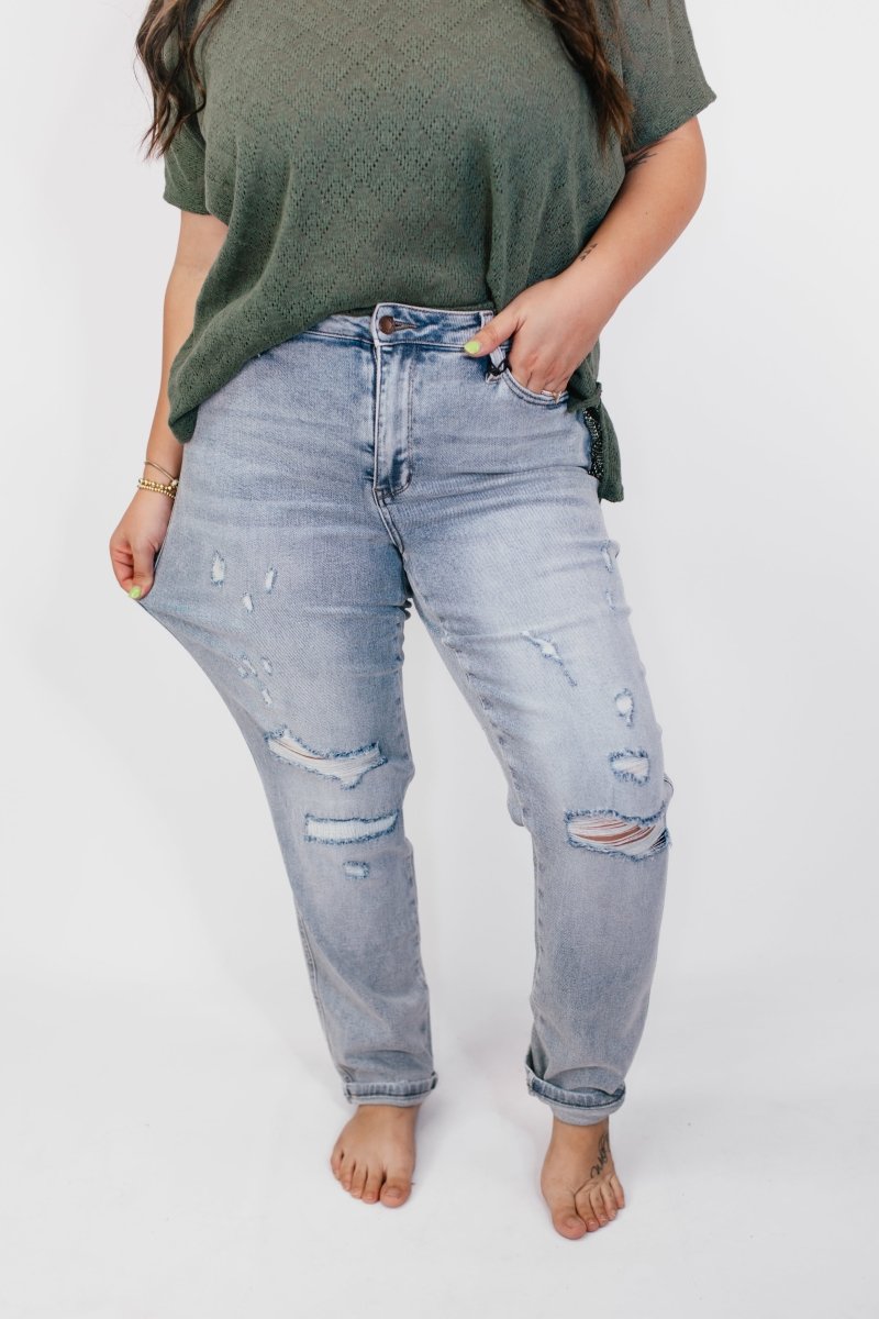 Judy Blue Calling the Shots Jeans FINAL SALE - Macoma Boutique170 Denim