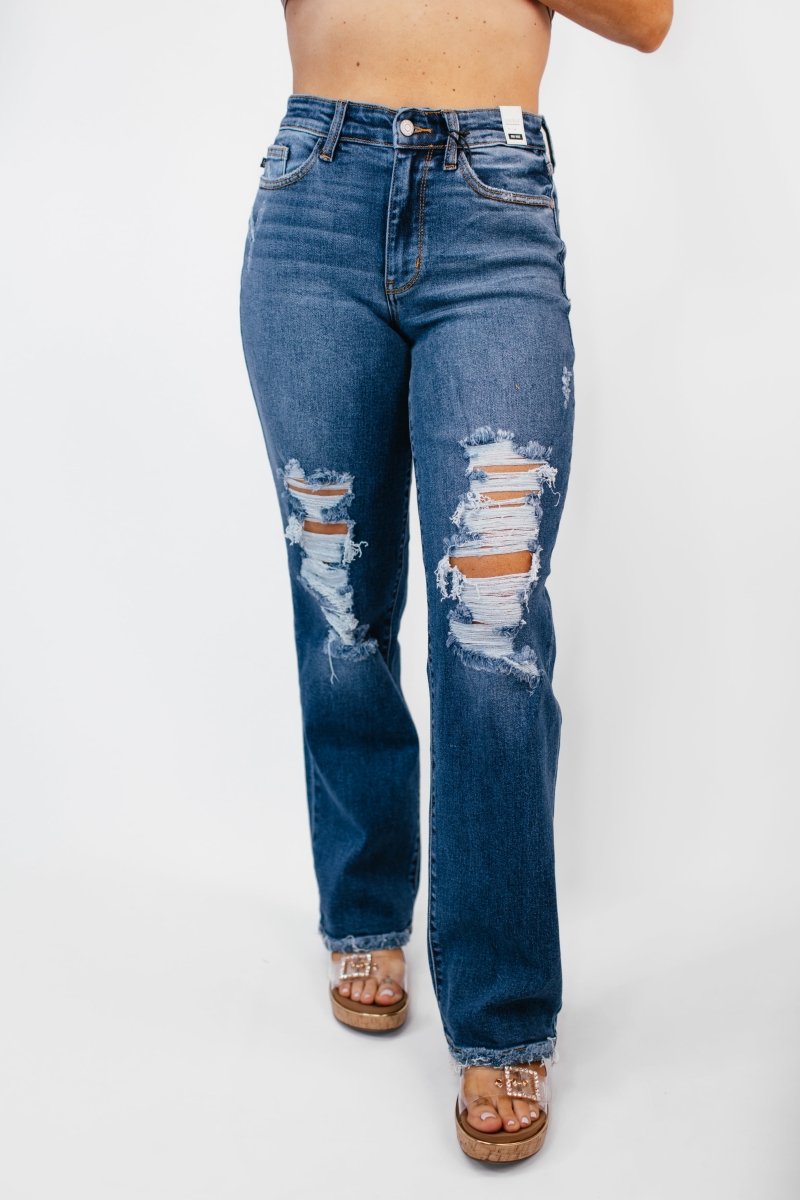 Judy Blue Dad Bod Jeans - Macoma Boutique170 Denim