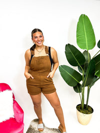 Judy Blue Mocha Moments Overalls - FINAL SALE