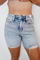 Judy Blue Off Duty Boyfriend Shorts - Reg/Curvy - FINAL SALE - Macoma Boutique180 Shorts