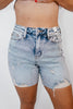 Judy Blue Off Duty Boyfriend Shorts - Reg/Curvy - FINAL SALE - Macoma Boutique180 Shorts