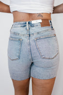 Judy Blue Off Duty Boyfriend Shorts - Reg/Curvy - FINAL SALE - Macoma Boutique180 Shorts