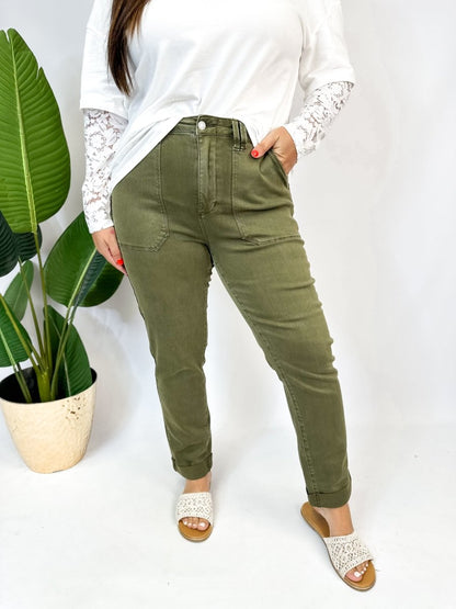 Judy Blue Utility Chic Jeans - Reg & Curvy - Macoma Boutique170 Denim