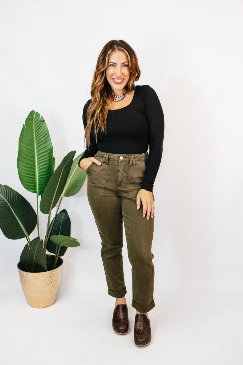 Judy Blue Utility Chic Jeans - Reg & Curvy - Macoma Boutique170 Denim