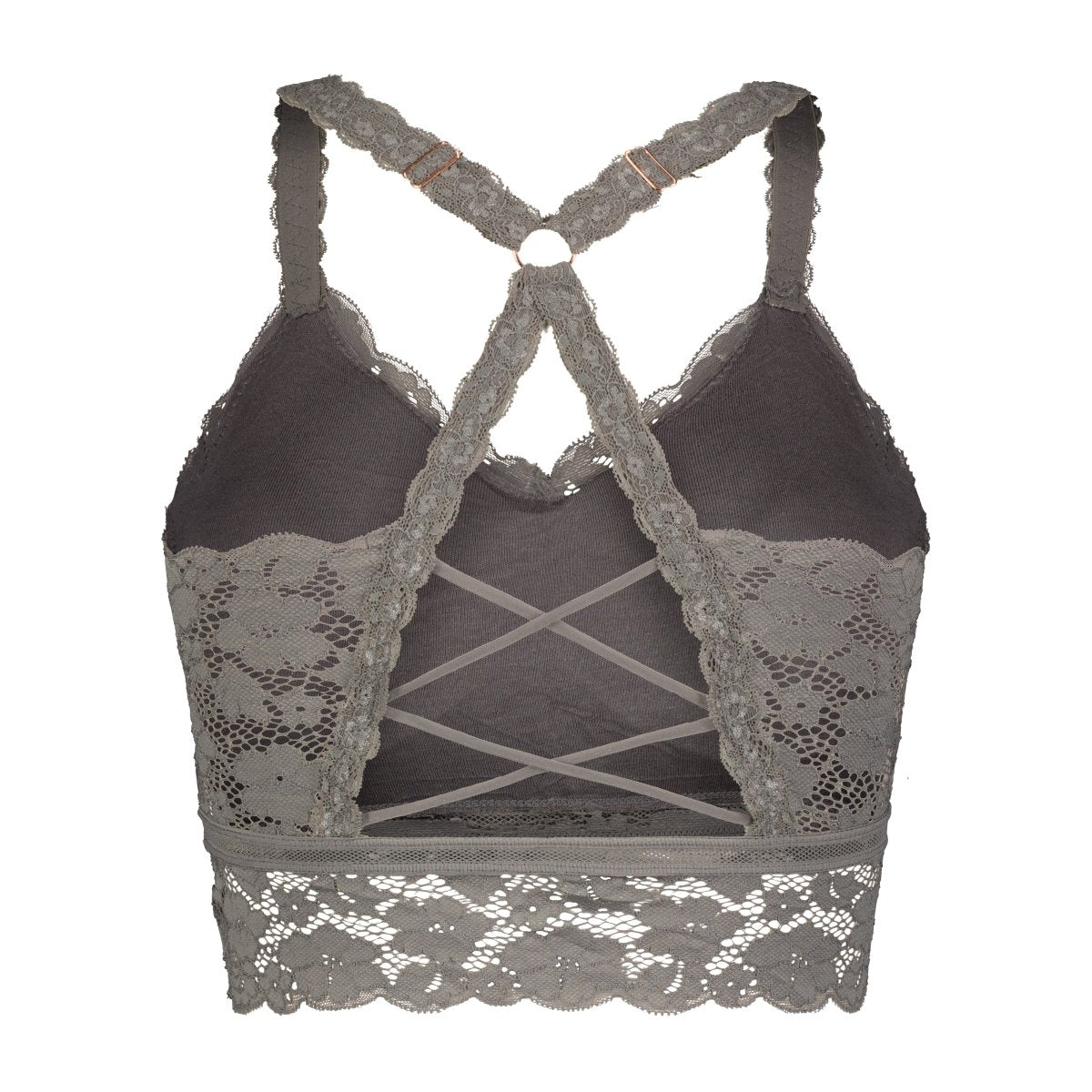 Juliette Deluxe Racerback Lace Bralette - Macoma Boutique555 Presales