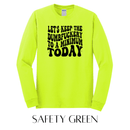 Keep It To A Minimum Long Sleeve Graphic Tee - FINAL SALE - Macoma Boutique555 Presales