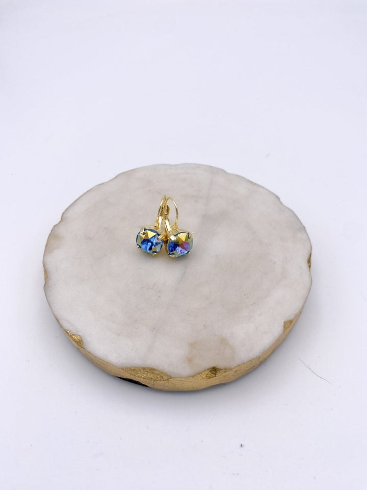 Kinda Obsessed Earrings in Blue AB - Macoma Boutique315 Jewelry