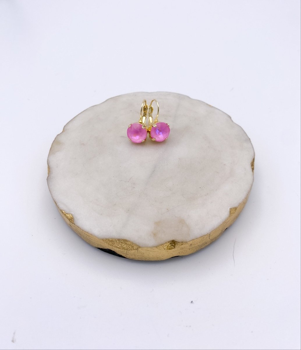 Kinda Obsessed Earrings in Bubblegum - Macoma Boutique315 Jewelry