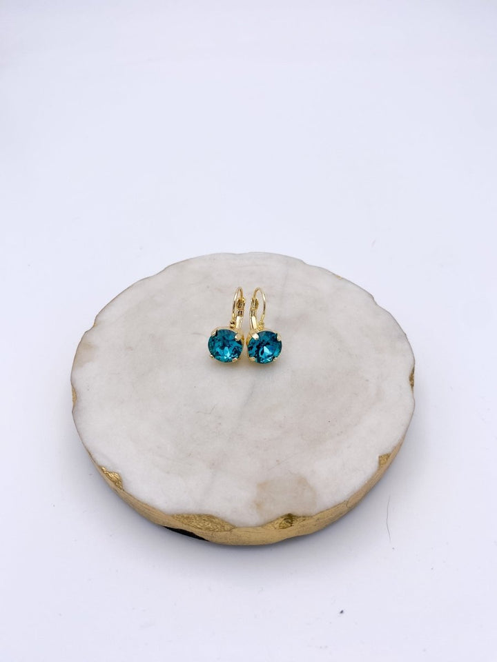 Kinda Obsessed Earrings in Ocean - Macoma Boutique315 Jewelry
