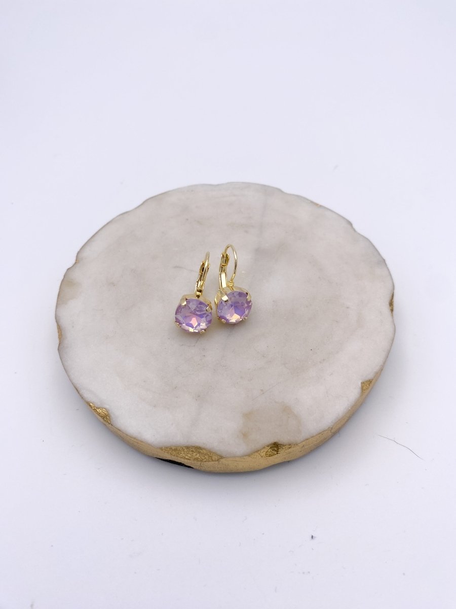 Kinda Obsessed Earrings in Violet - Macoma Boutique315 Jewelry