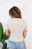 Knot Your Average Cardigan - Macoma Boutique100 Short Sleeve