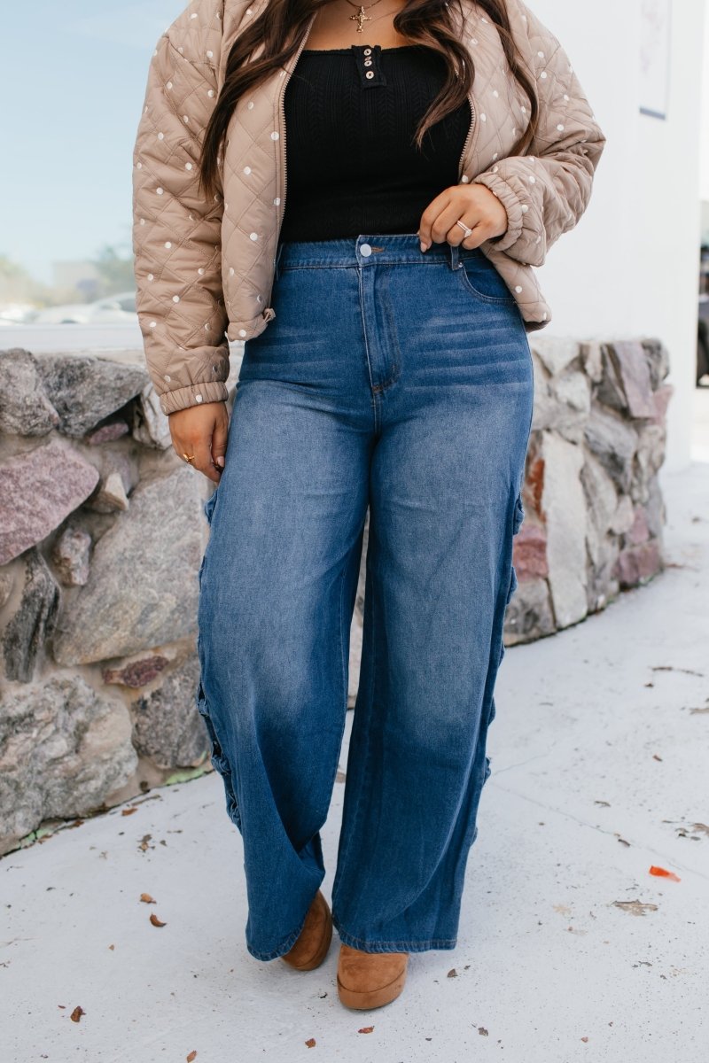 Knot Your Average Jeans - Reg & Curvy - Macoma Boutique170 Denim