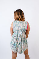 Lace Meadow Romper - Reg/Curvy - FINAL SALE - Macoma Boutique260 Jumpsuits/Rompers/Overalls