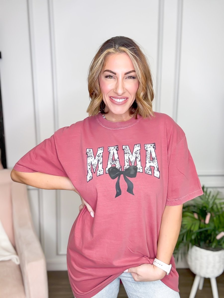 Lacey Mama Graphic Tee - FINAL SALE - Macoma Boutique555 Presales