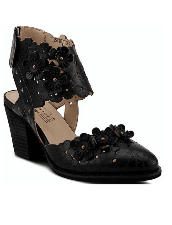 L'artiste Black Distinction Heels - Macoma Boutique302 Wedges & Heels