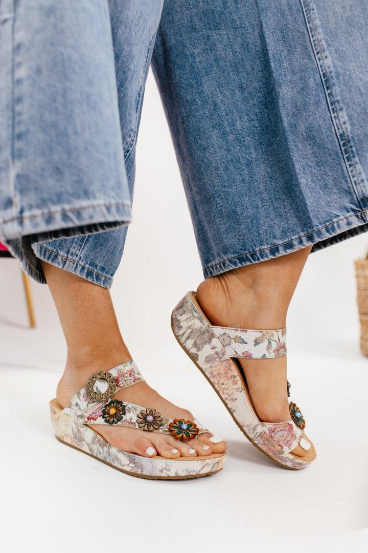 L'artiste Ice Multi Blissbloom Sandals - Macoma Boutique304 Sandals