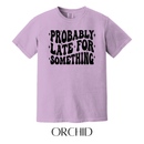 Late For Something Graphic Tee - FINAL SALE - Macoma Boutique555 Presales