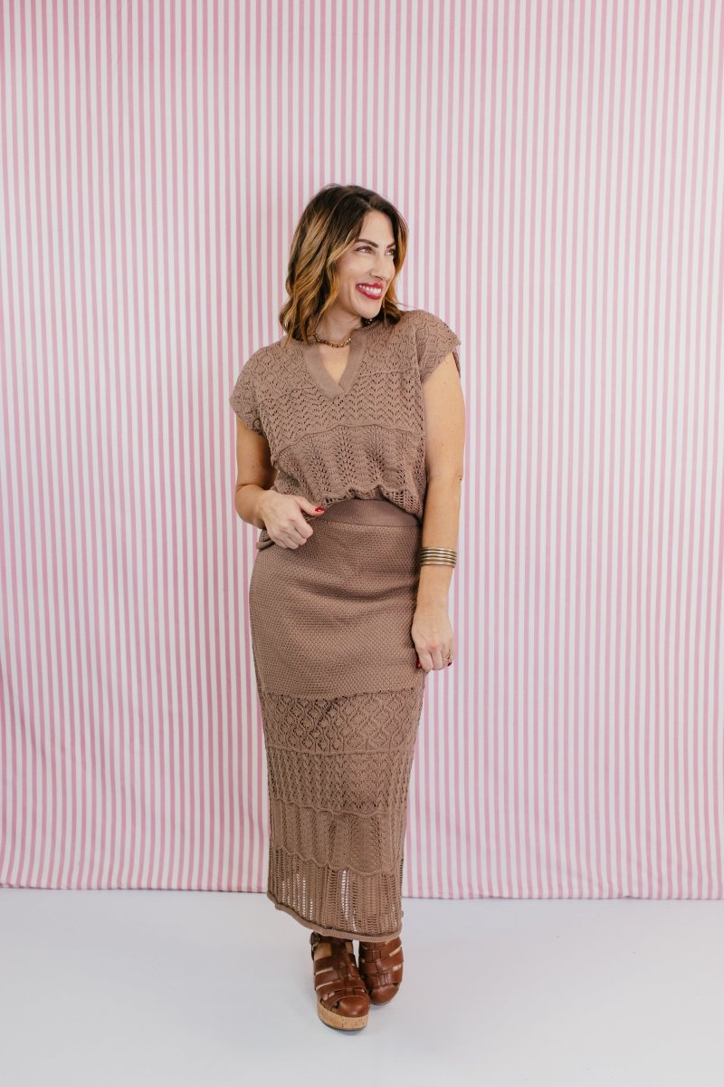 Latte Layers Top - Macoma Boutique100 Short Sleeve