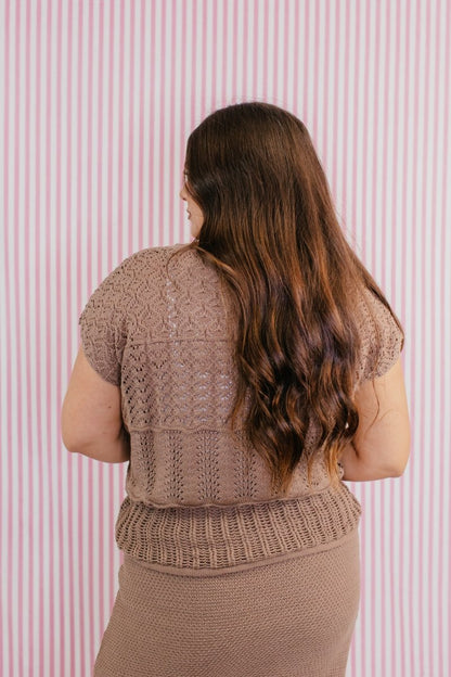 Latte Layers Top - Macoma Boutique100 Short Sleeve