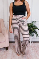 Latte Lines Pants - Reg/Curvy - FINAL SALE - Macoma Boutique290 Loungewear/Sets