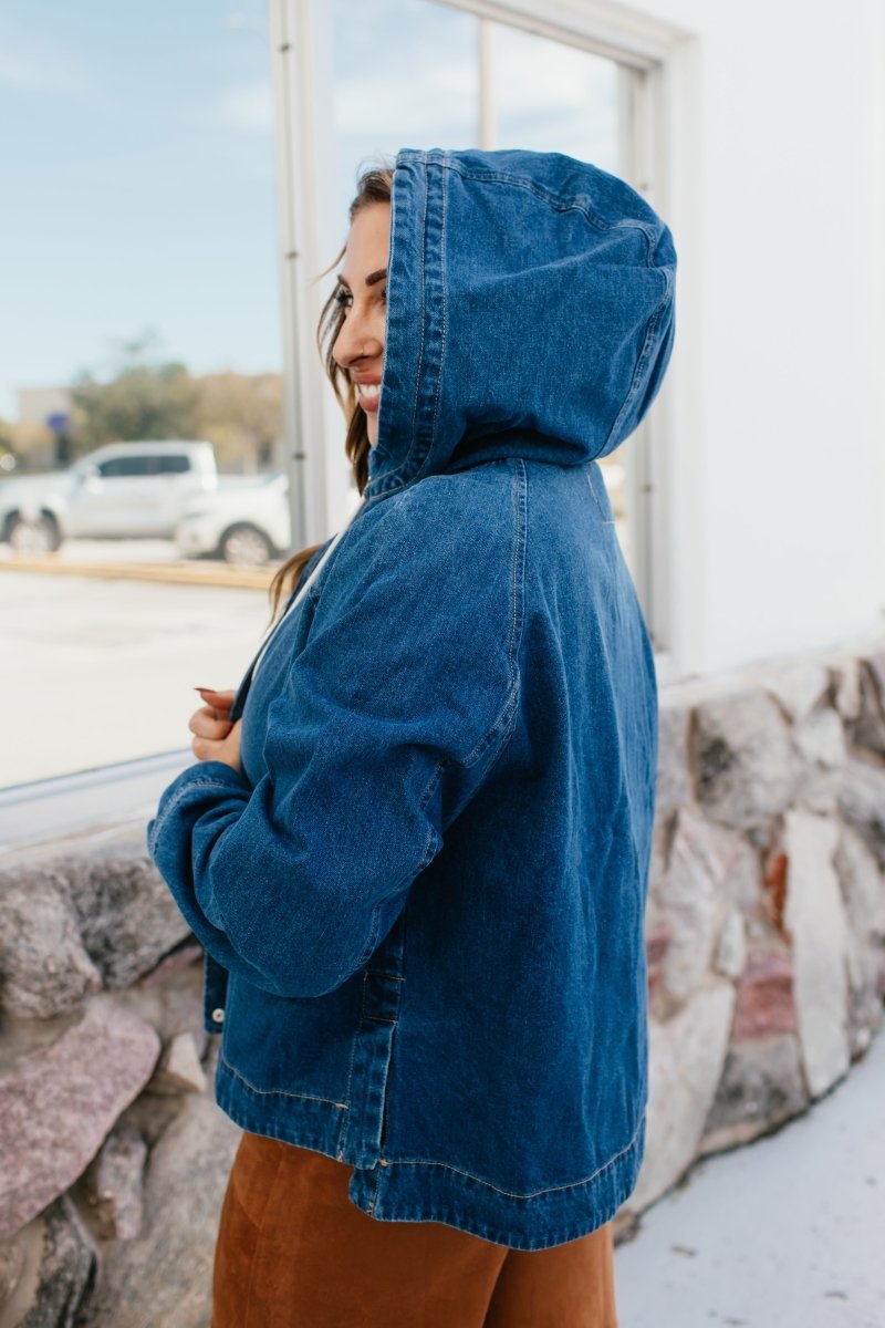 Layer Up Denim Jacket - Reg & Curvy - Macoma Boutique240 Jackets/Blazers