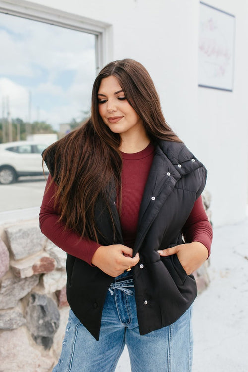 Layer Up Vest - Macoma Boutique230 Outerwear