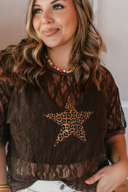 Leopard Crush Top - Macoma Boutique140 Graphic Tees