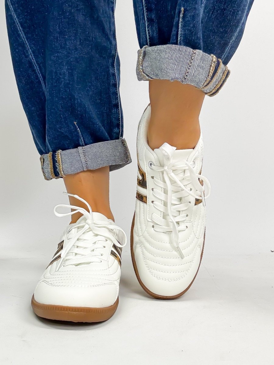 Leopard Great Sneakers FINAL SALE - Macoma Boutique