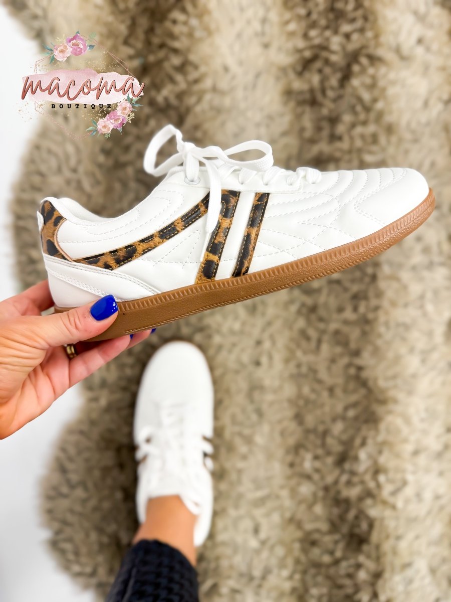 Leopard Great Sneakers FINAL SALE - Macoma Boutique