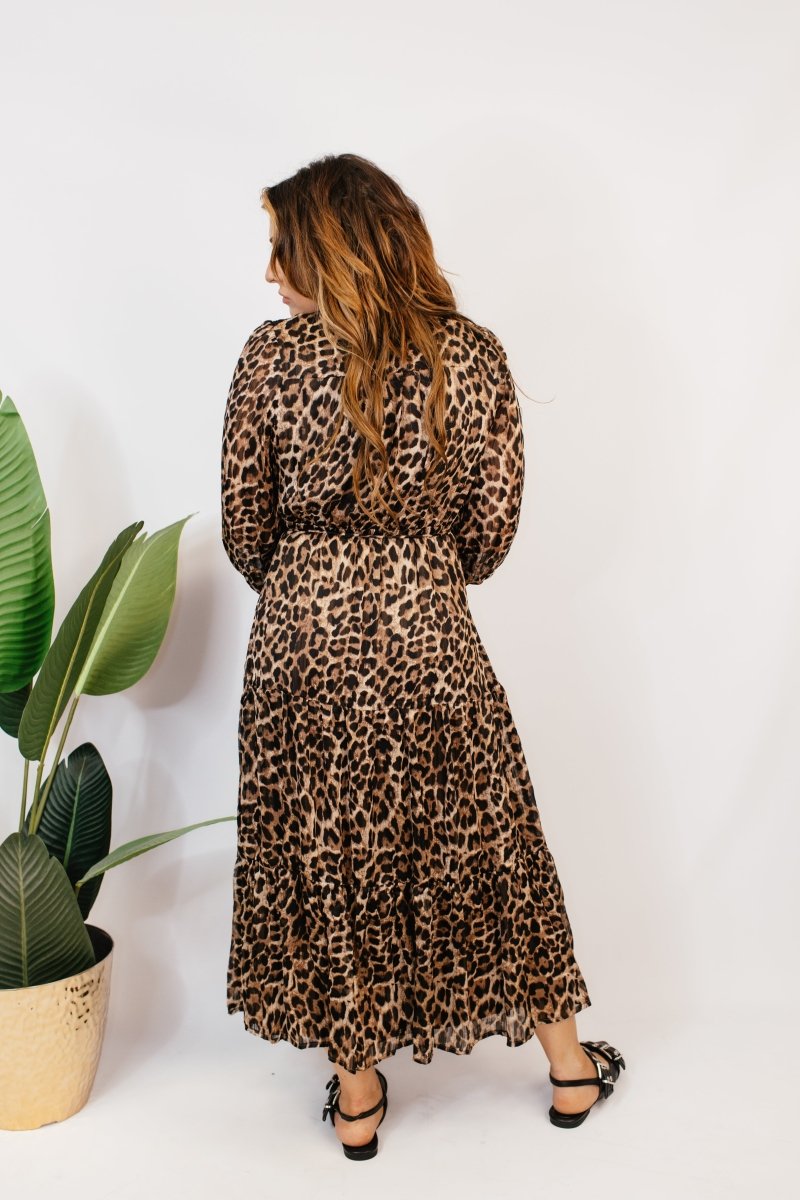 Leopard Luxe Maxi Dress - Reg & Curvy - Macoma Boutique250 Dresses