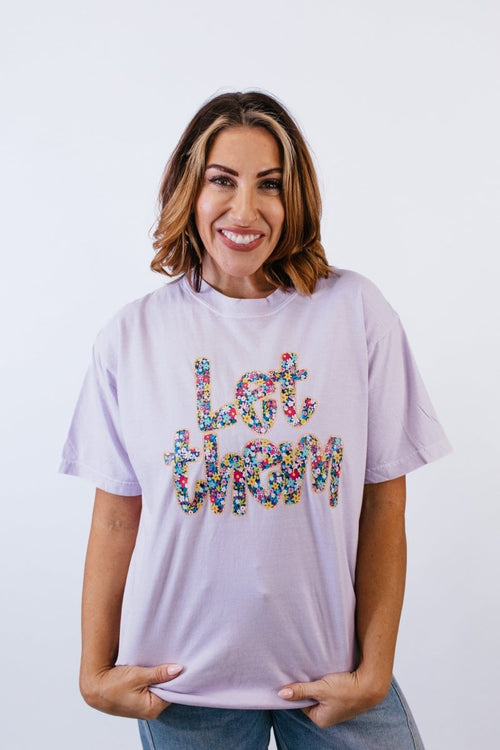 Let Them Graphic Tee - FINAL SALE - Macoma Boutique555 Presales