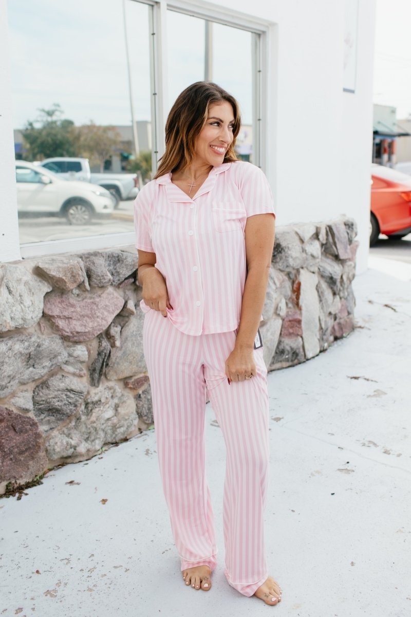 Let's Stay In Pajama Pants - Macoma Boutique290 Loungewear/Sets