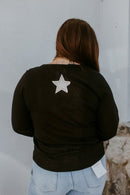 Liberty Lane Top In Black - Macoma Boutique120 Long Sleeve