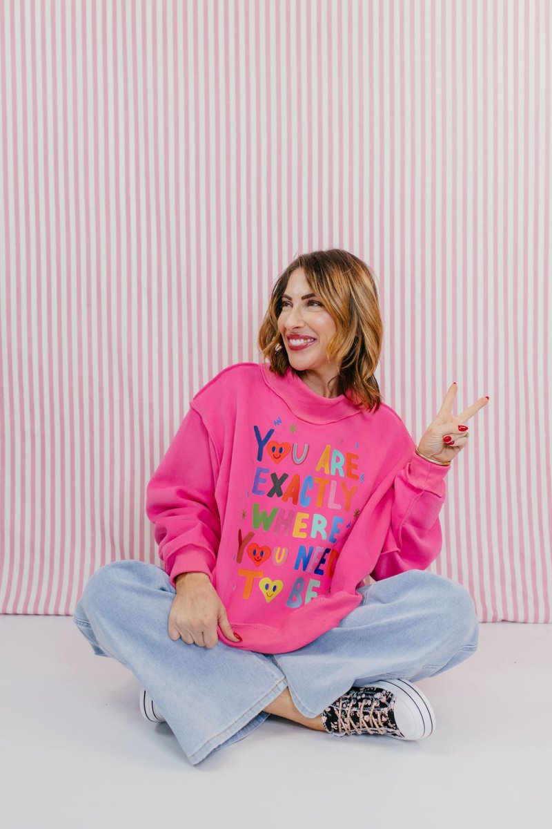 Life Is Good Reversible Pullover - Macoma Boutique130 Sweaters