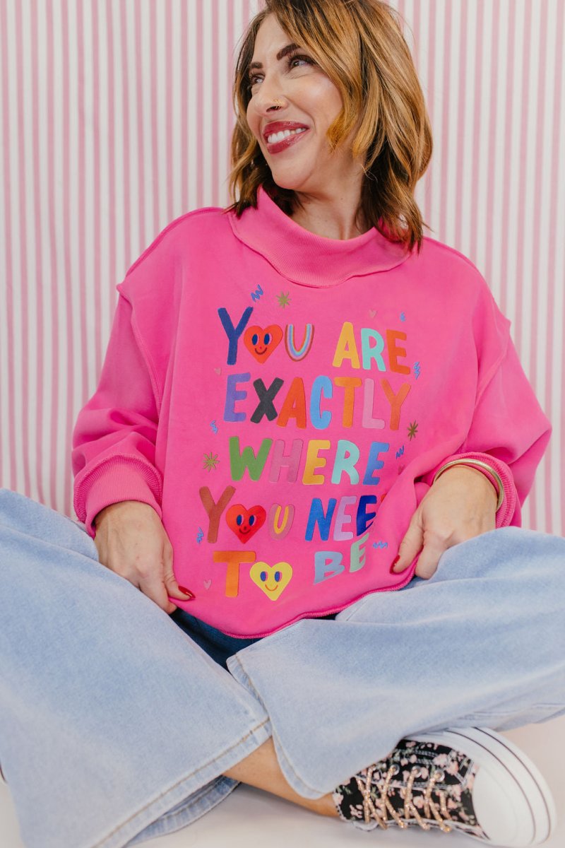 Life Is Good Reversible Pullover - Macoma Boutique130 Sweaters